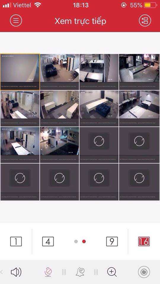 Lắp camera ip cho dự án Showroom DEBORAH - 219 Trung Kính