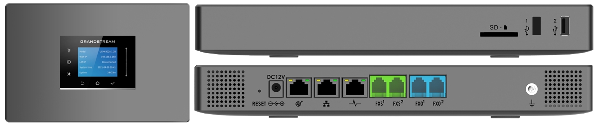 Tổng đài IP Grandstream UCM6302A